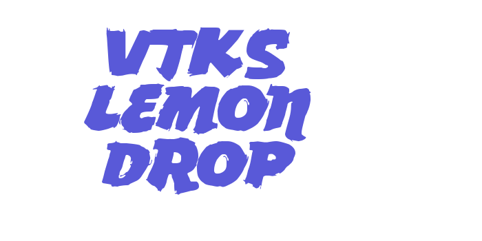 vtks Lemon Drop Font Download