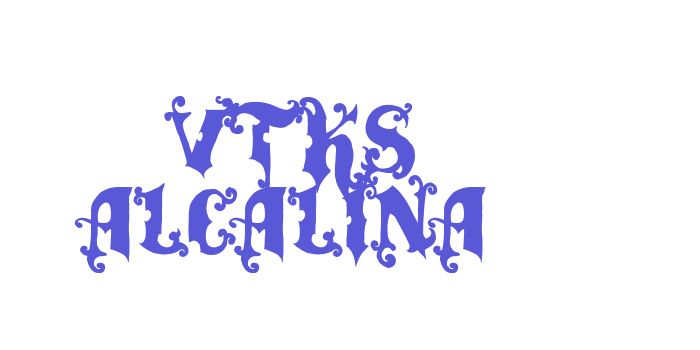 vtks alcalina Font Download