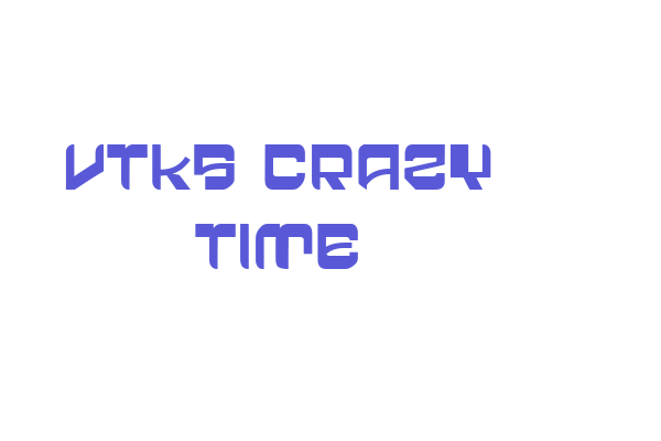 vtks crazy time Font