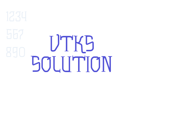 vtks solution Font Download