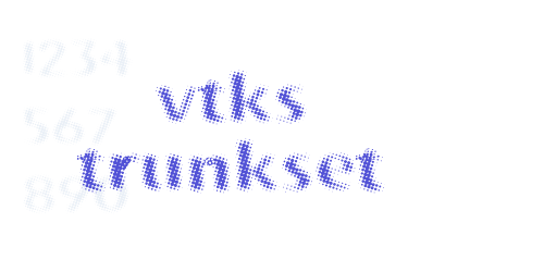 vtks trunkset-font-download