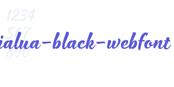 waialua-black-webfont font free