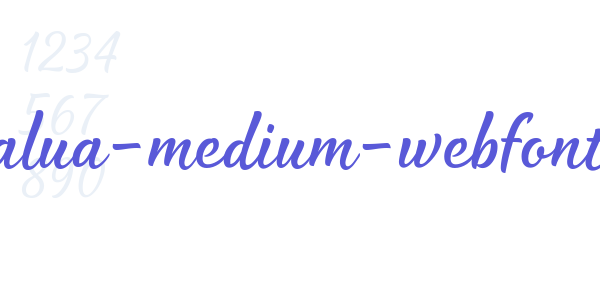 waialua-medium-webfont font free