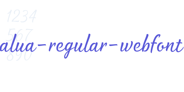 waialua-regular-webfont font free