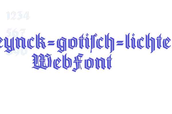 wieynck-gotisch-lichte WebFont