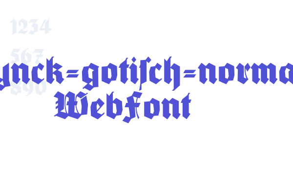 wieynck-gotisch-normal WebFont