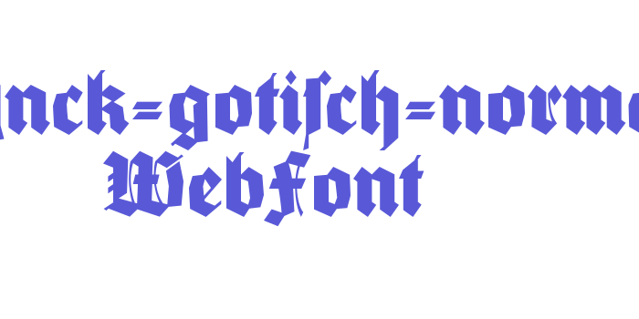 wieynck-gotisch-normal WebFont Font