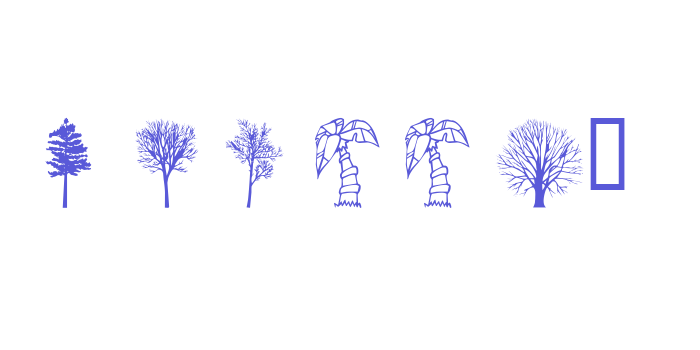 wmtrees1 Font Download