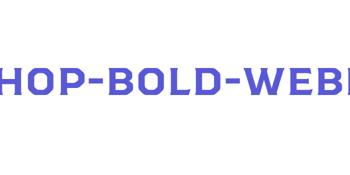 workshop-bold-webfont Font Download