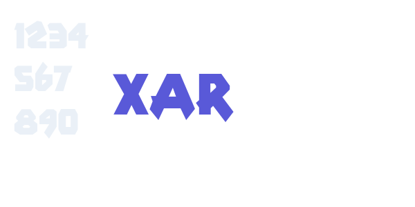 xar font free