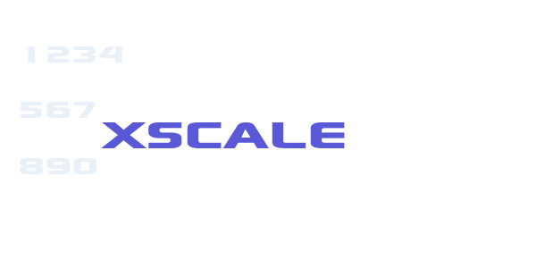 xscale font free