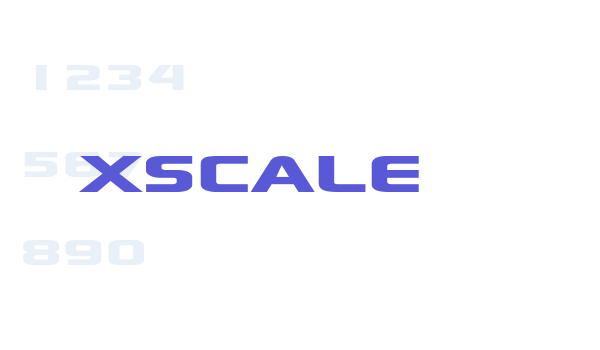 xscale Font