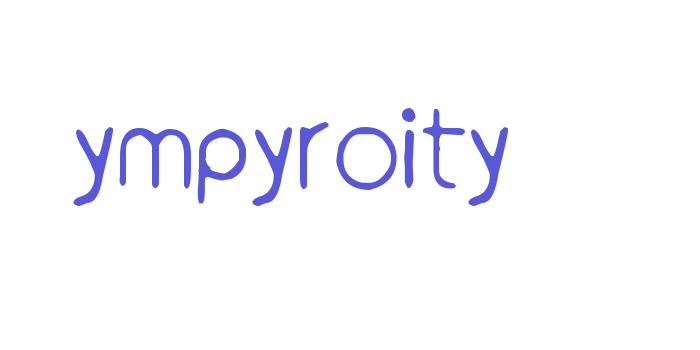 ympyroity Font Download