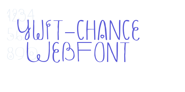 ywft-chance WebFont font