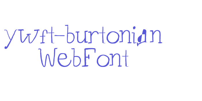 ywft-burtonian WebFont Font Download