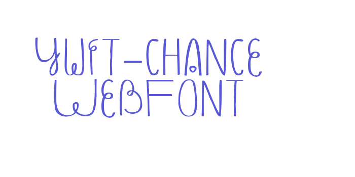 ywft-chance WebFont Font Download