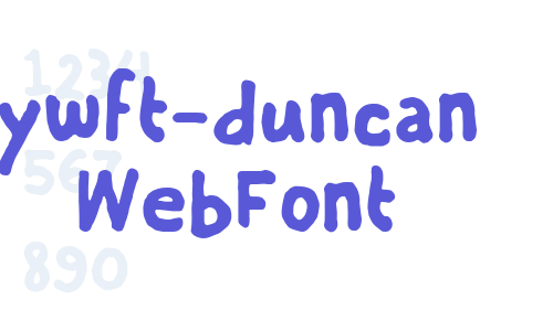 ywft-duncan WebFont Font