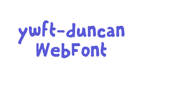 ywft-duncan WebFont Font Download