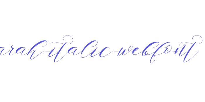 zemarah-italic-webfont Font