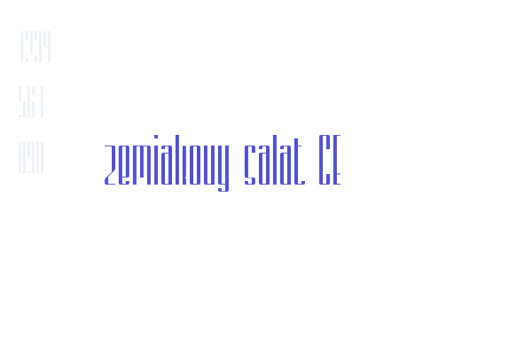 zemiakovy salat CE Font Download