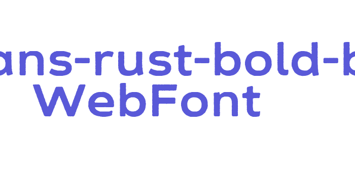 zing-sans-rust-bold-base WebFont Font Download