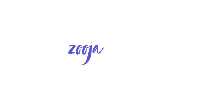 zooja Font Download