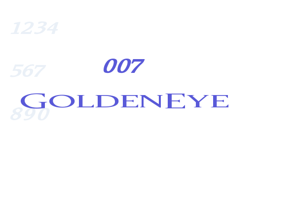 007 GoldenEye