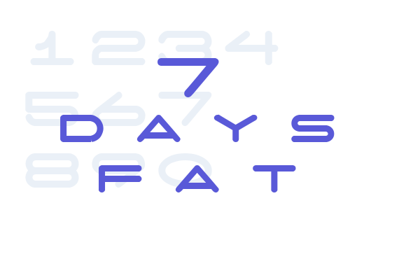 7 days fat