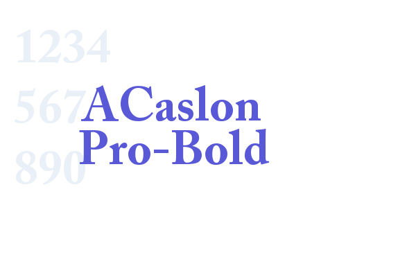 ACaslon Pro-Bold