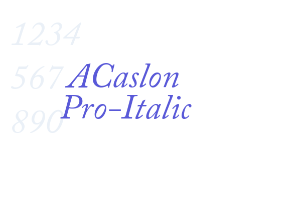 ACaslon Pro-Italic