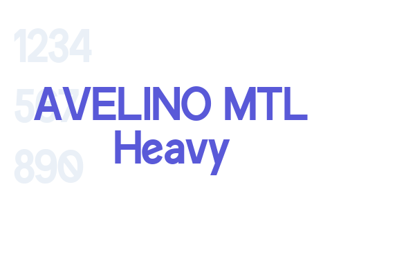 AVELINO MTL Heavy