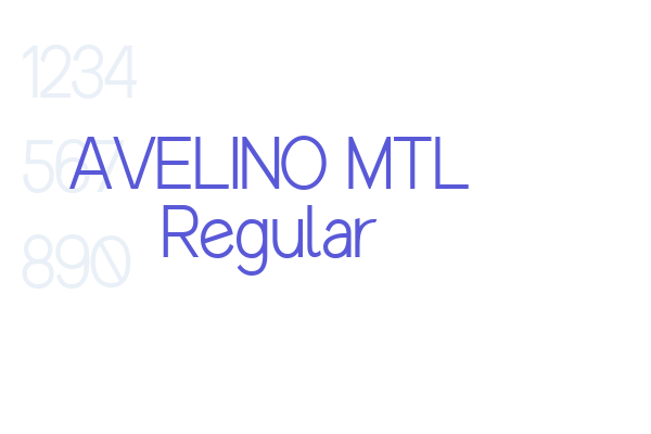 AVELINO MTL Regular