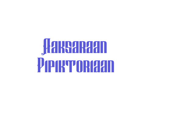 Aaksaraan Pipiktoriaan