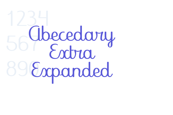 Abecedary Extra Expanded