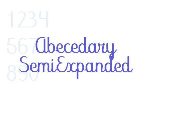 Abecedary SemiExpanded