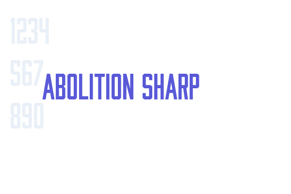 Abolition Sharp