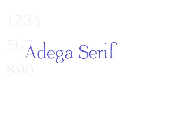 Adega Serif