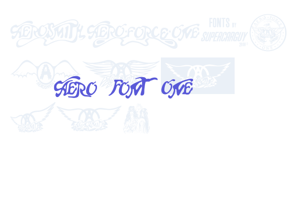 Aero Font One