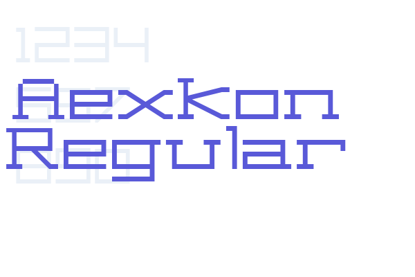 Aexkon Regular