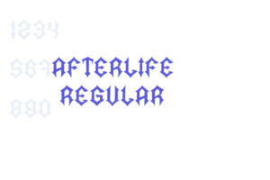 Afterlife Regular Font Free [Download Now]