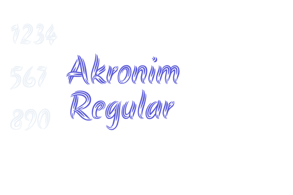 Akronim Regular