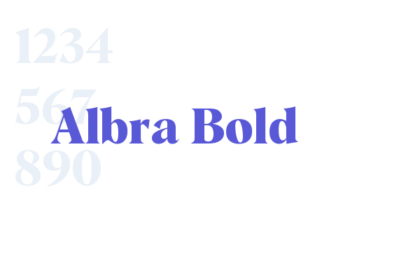 Albra Bold