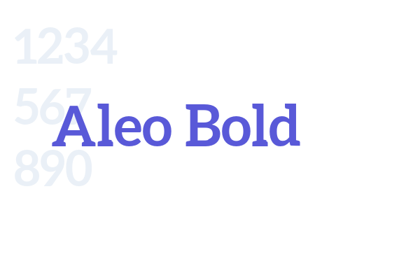 Aleo Bold