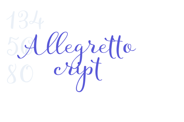 Allegretto Script