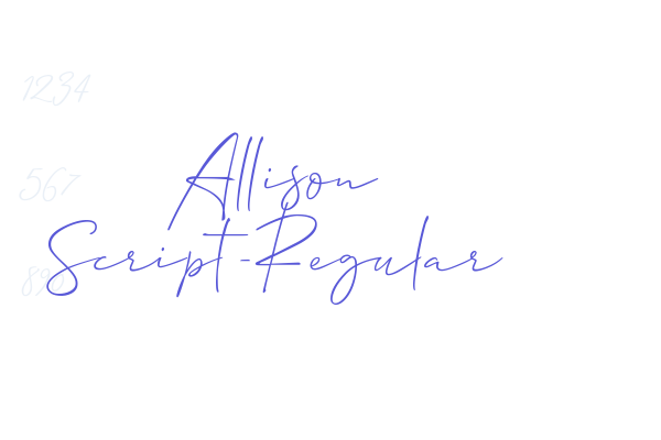 Allison Script-Regular