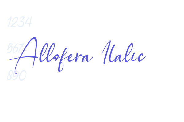 Allofera Italic