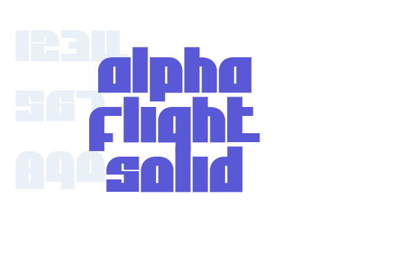 Alpha Flight Solid