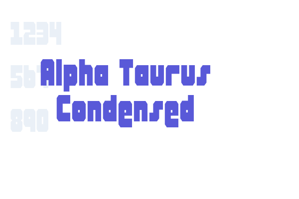 Alpha Taurus Condensed