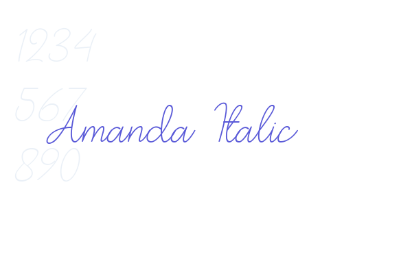 Amanda Italic