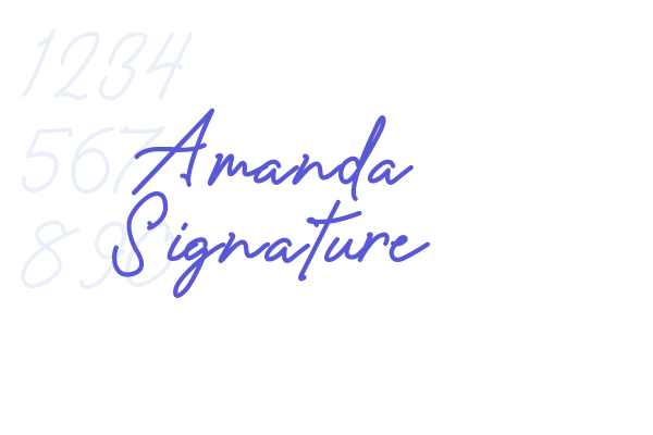 Amanda Signature